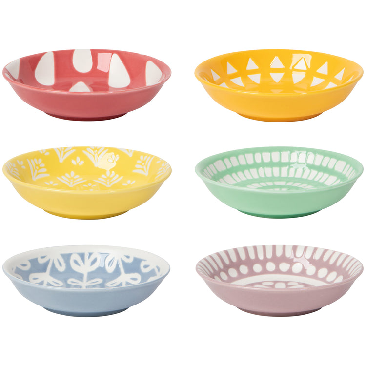 Dewdrop Pinch Bowls Set of 6