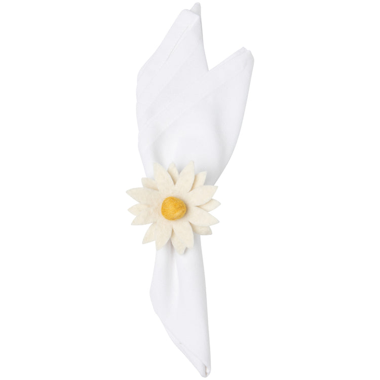 Daisy Felt Napkin Ring