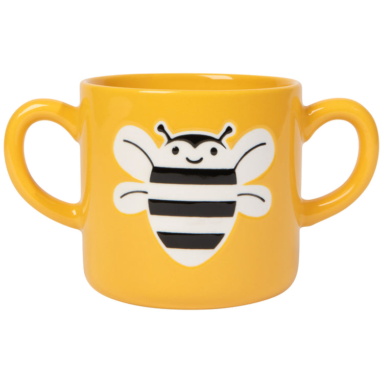 Bumblebee Double-Handle Mug