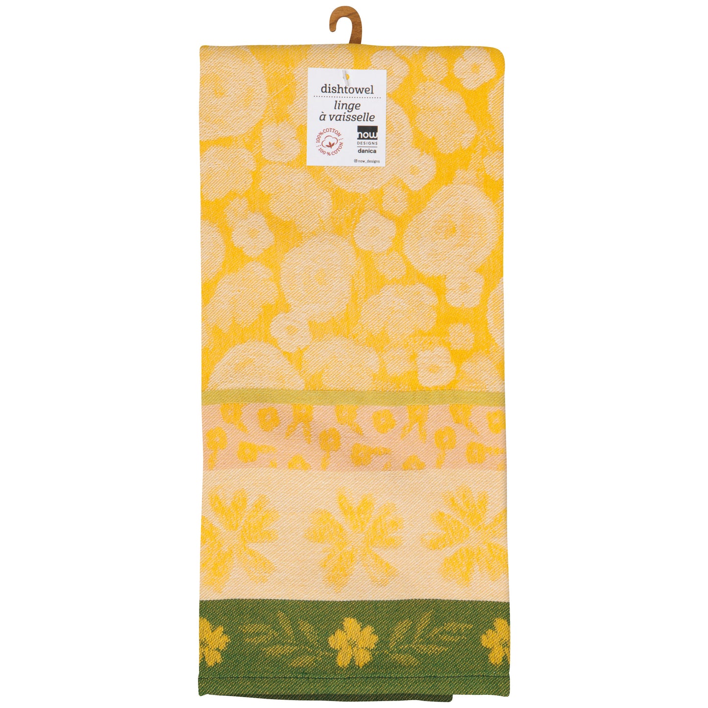 Full Bloom Jacquard Dishtowel