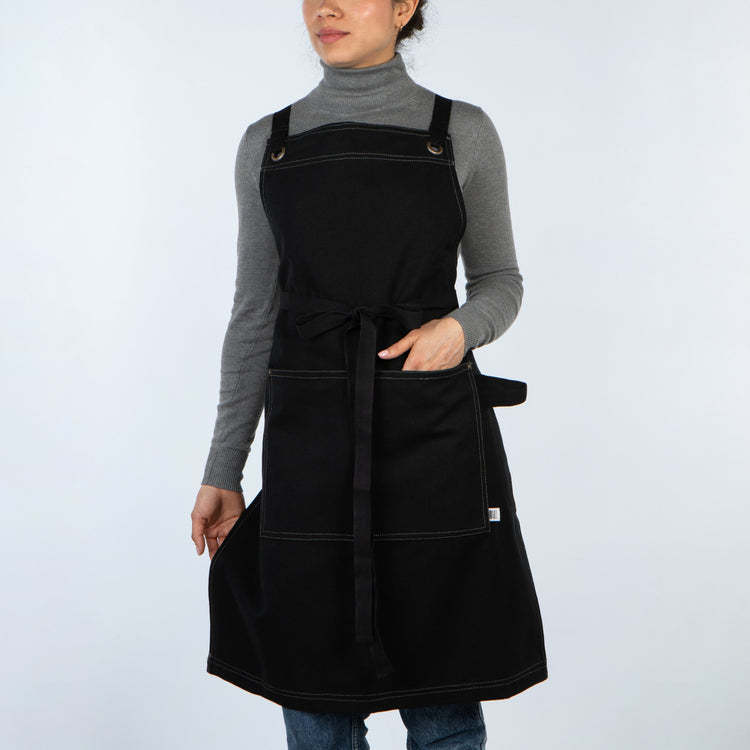 Black Utility Apron
