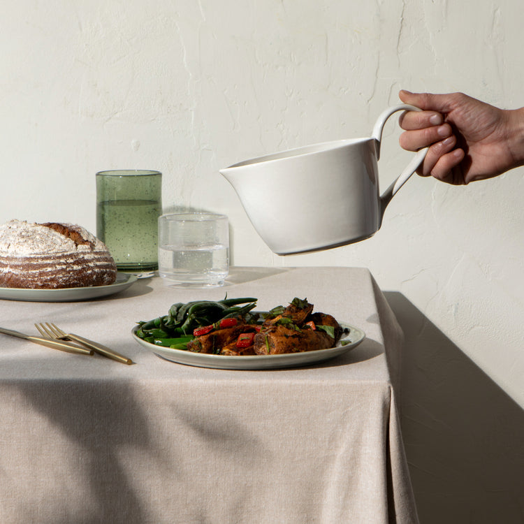 Aquarius Oyster Gravy Boat