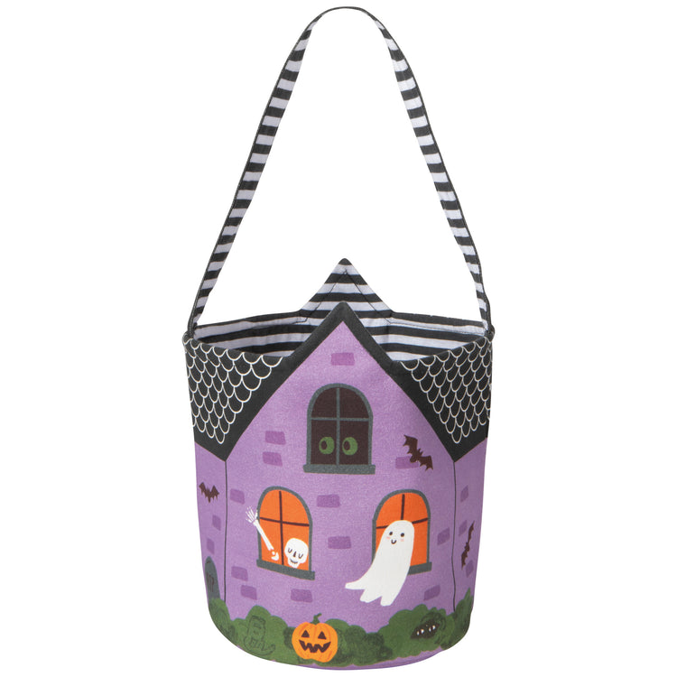 Haunted House Halloween Candy Bucket