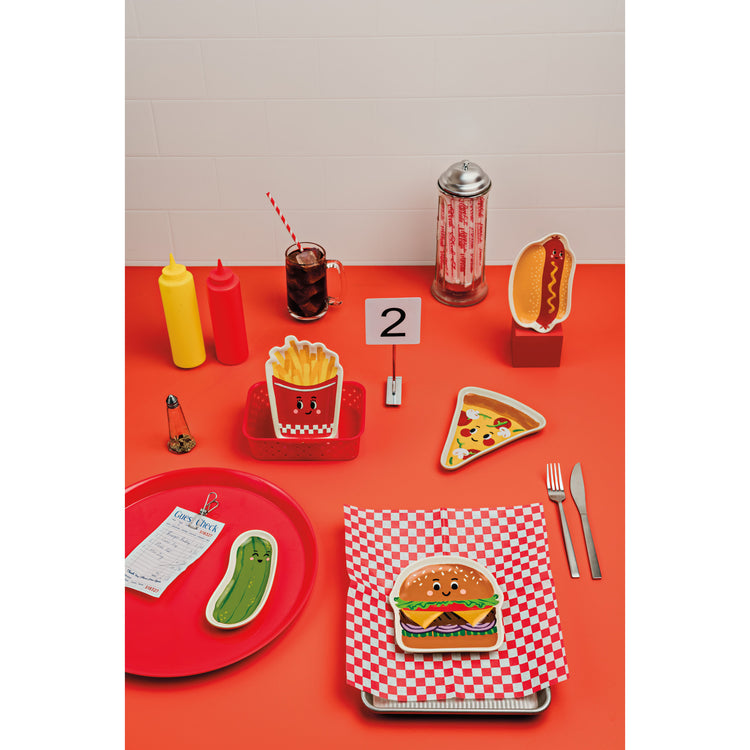 Burger Buddy Shaped Dish