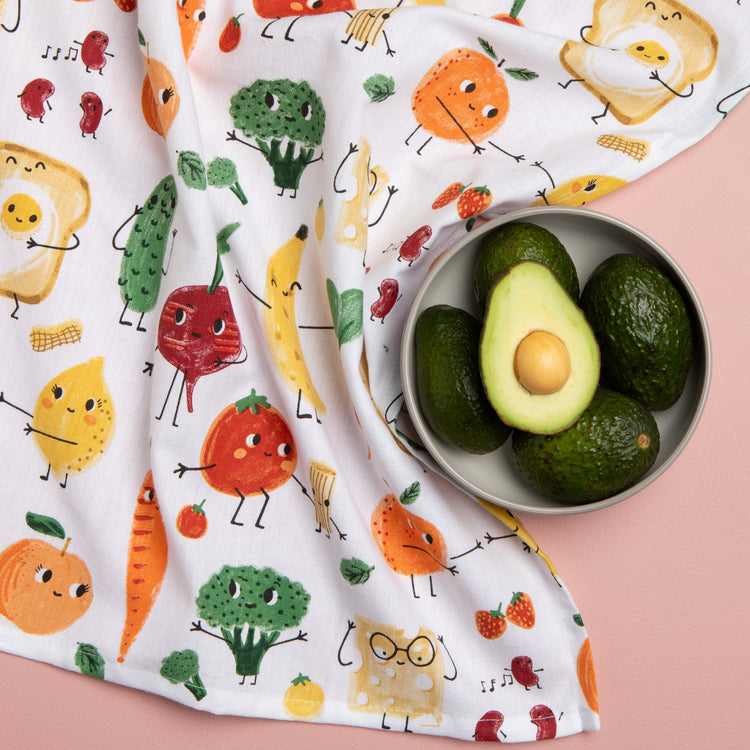 Funny Food Dishtowel