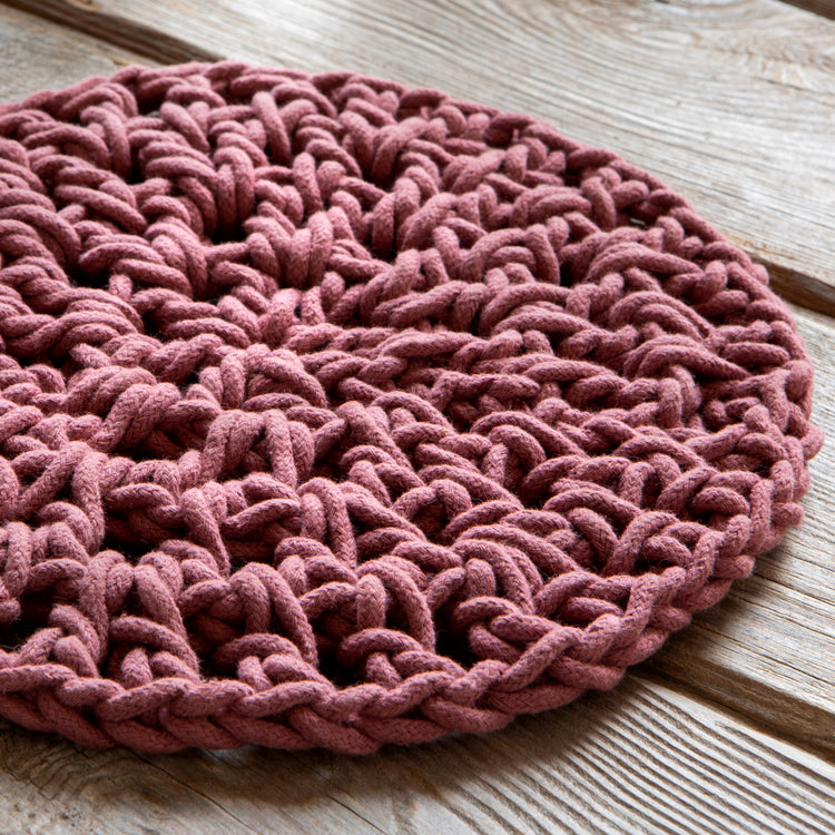 Canyon Rose Knotted Trivet