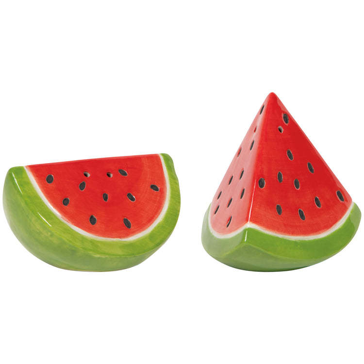 Melon Pop Salt and Pepper Shakers