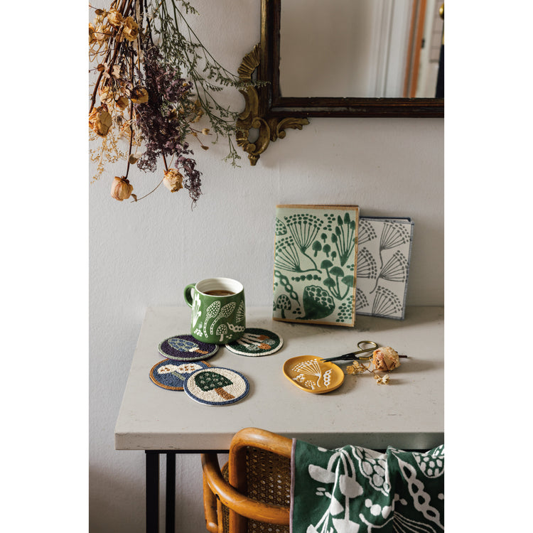Wildgrove Beaded Coasters Set of 4
