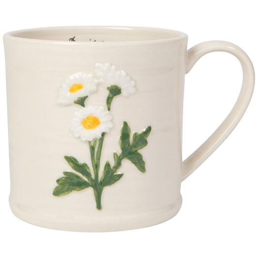 Daisy Embossed Mug