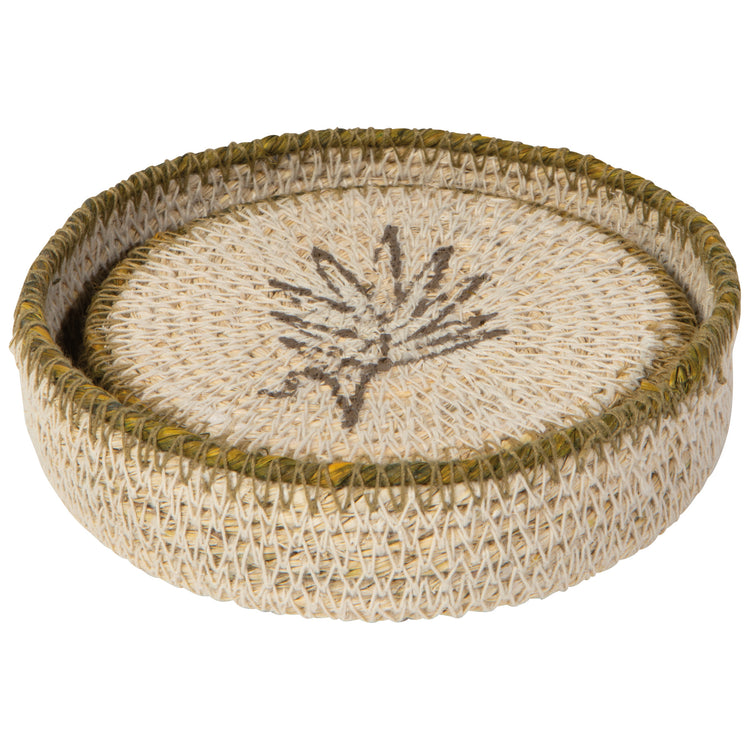 Sylvan Seagrass Coasters Set of 4