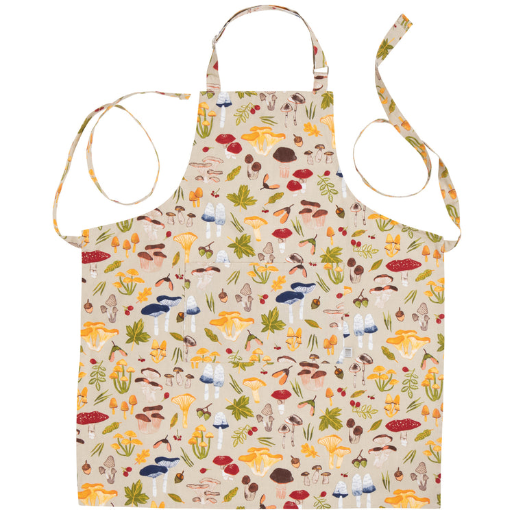 Field Mushrooms Chef Apron