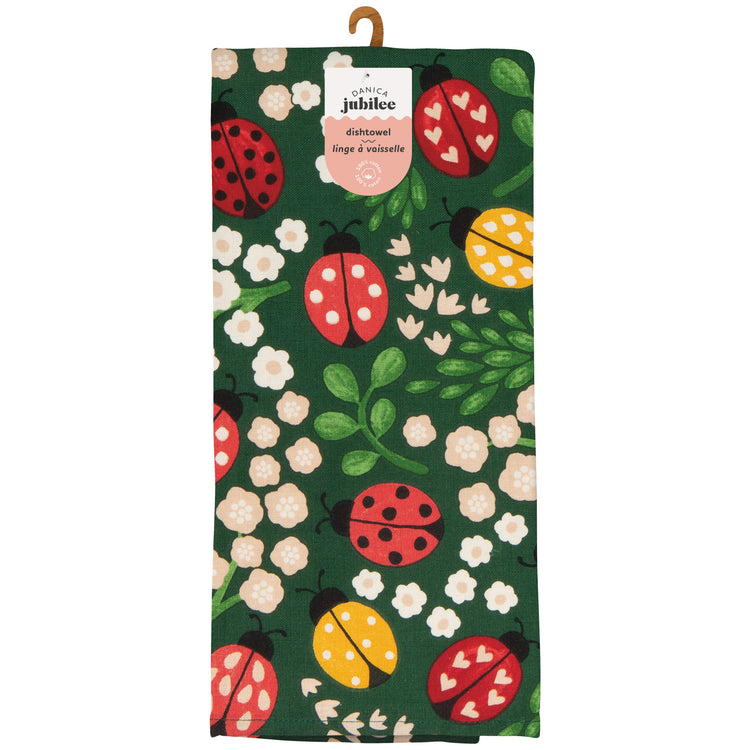 Ladybugs Dishtowel