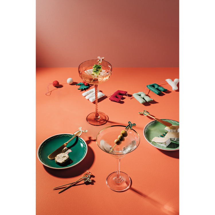 Bowtique Cocktail Pick Set of 4 assorted