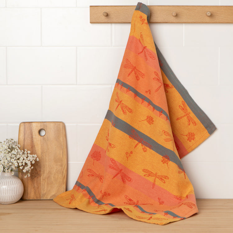 Dragonfly Jacquard Dishtowel