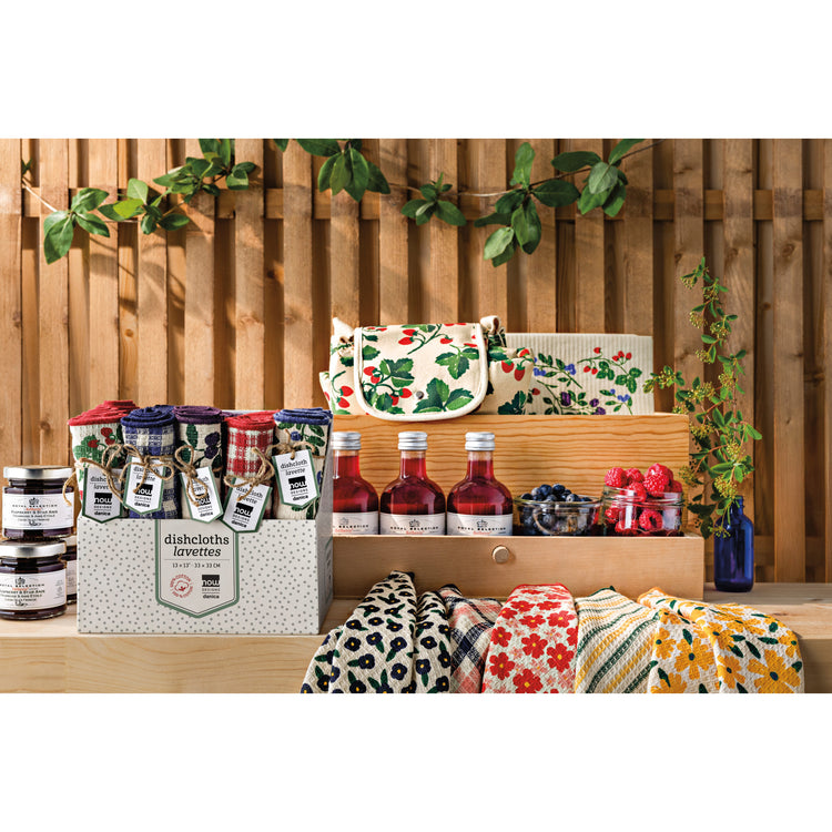 Berry Bramble Folding Insulated Tote