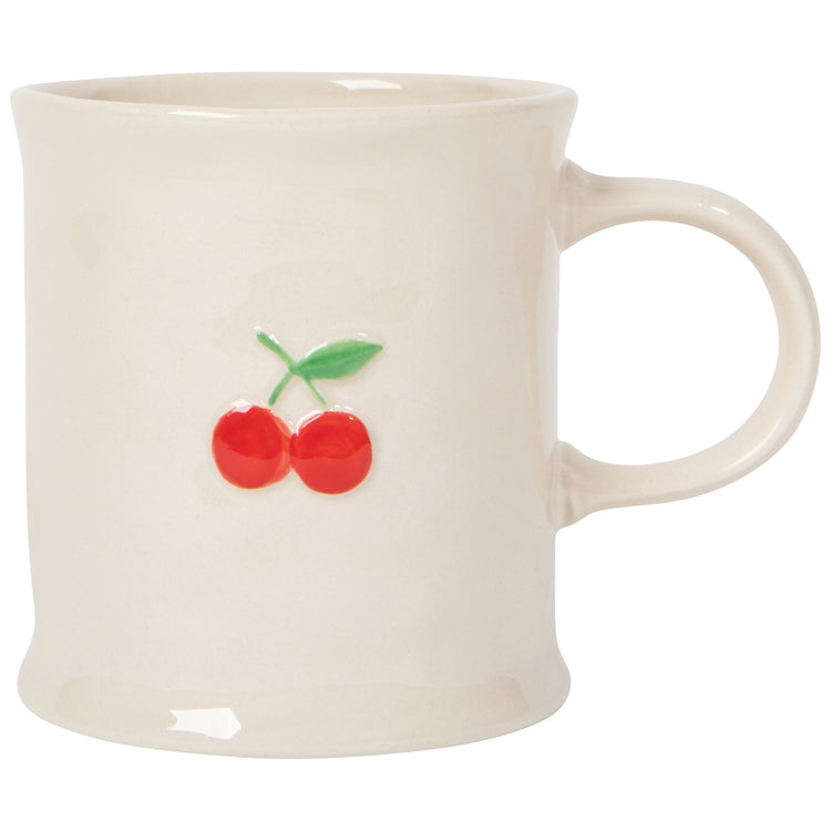 Cherry Embossed Mug