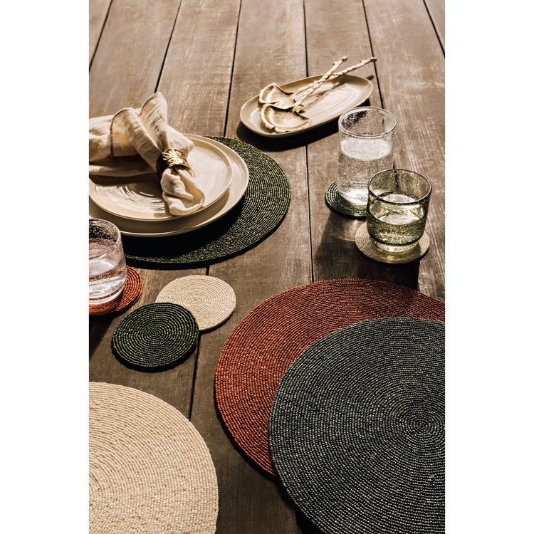 Cedar Beaded Placemat
