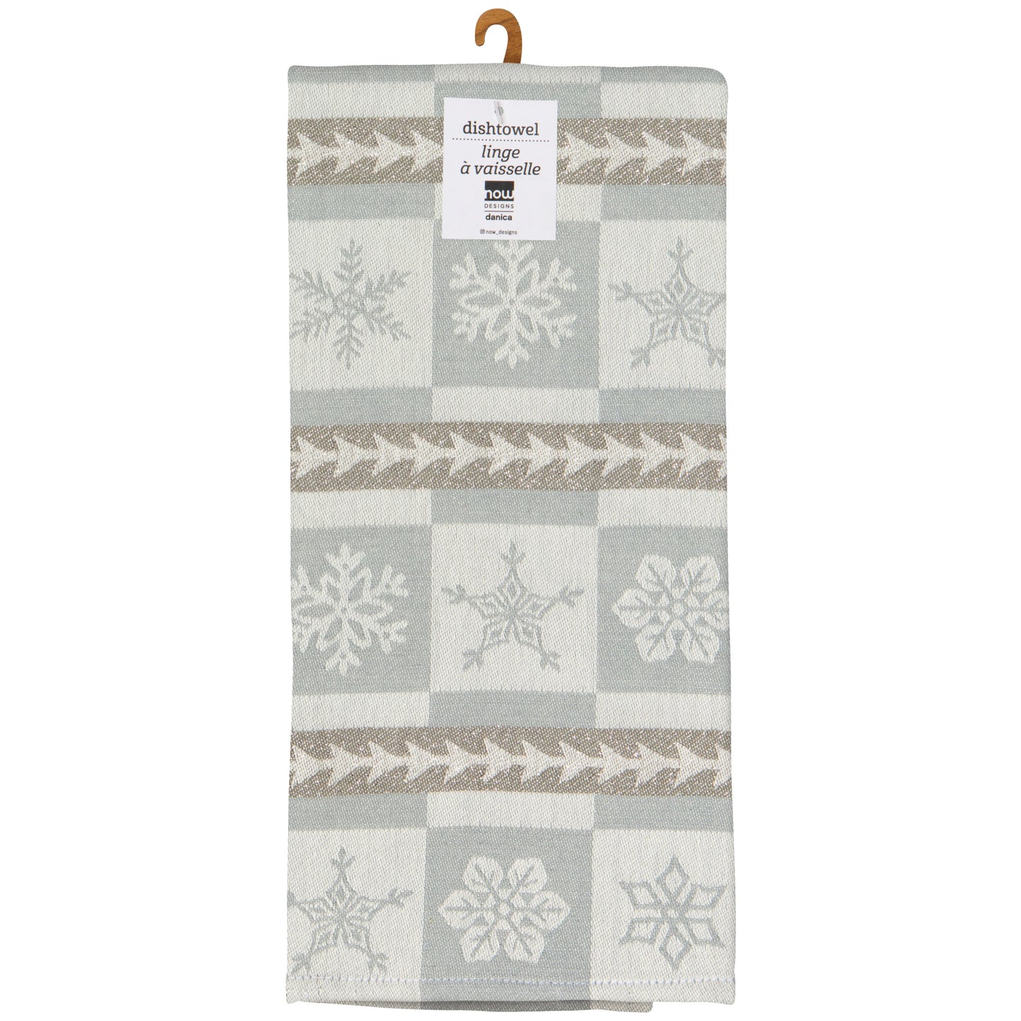 Snowfall Jacquard Christmas Dishtowel