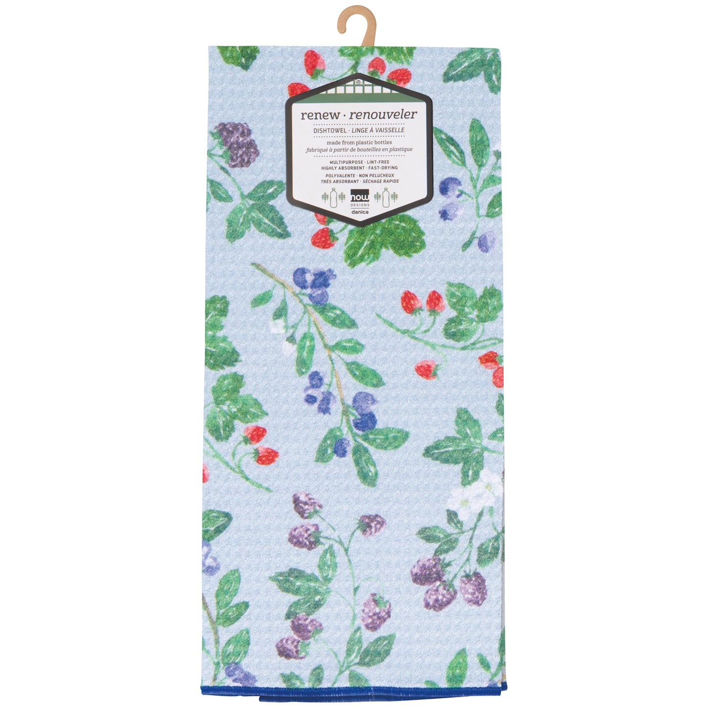 Berry Bramble Recycled Microfibre Dishtowel