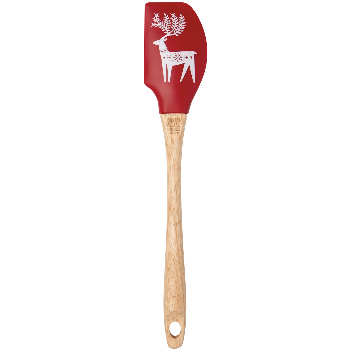 Folk Forest Christmas Spatula