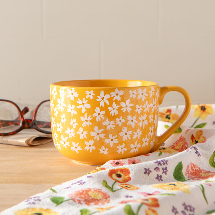 Full Bloom Latte Mug