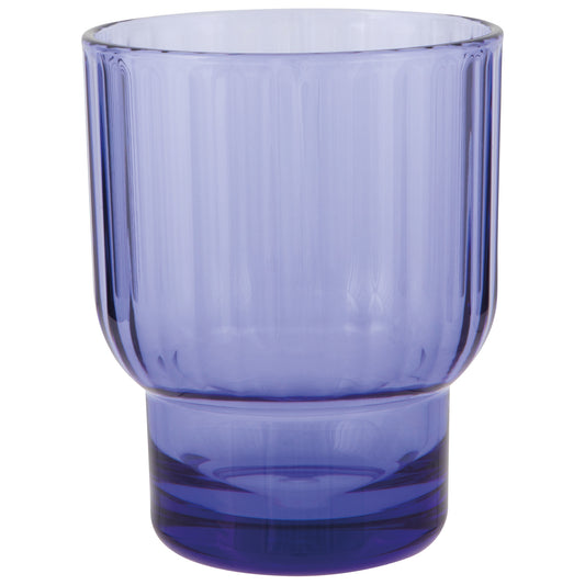 Acrylic Fluted DOF Glass - Violet Blue