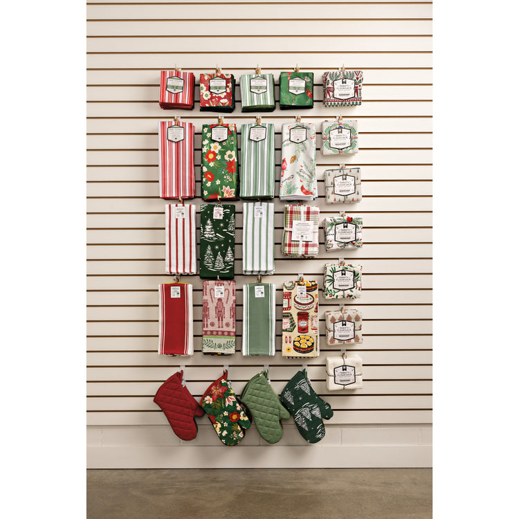 Birds & Boughs Christmas Recycled Microfibre Dishtowel