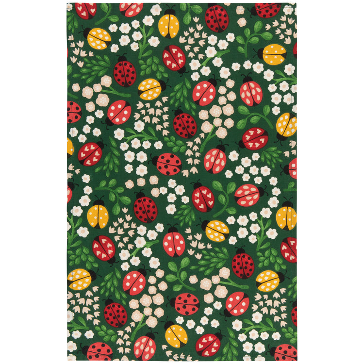 Ladybugs Dishtowel