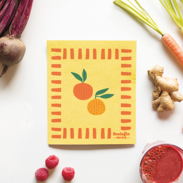 Citrus Burst Swedish Dishcloth