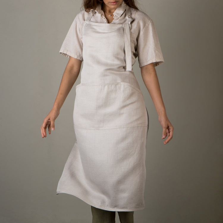 Maison Linen Blend Apron