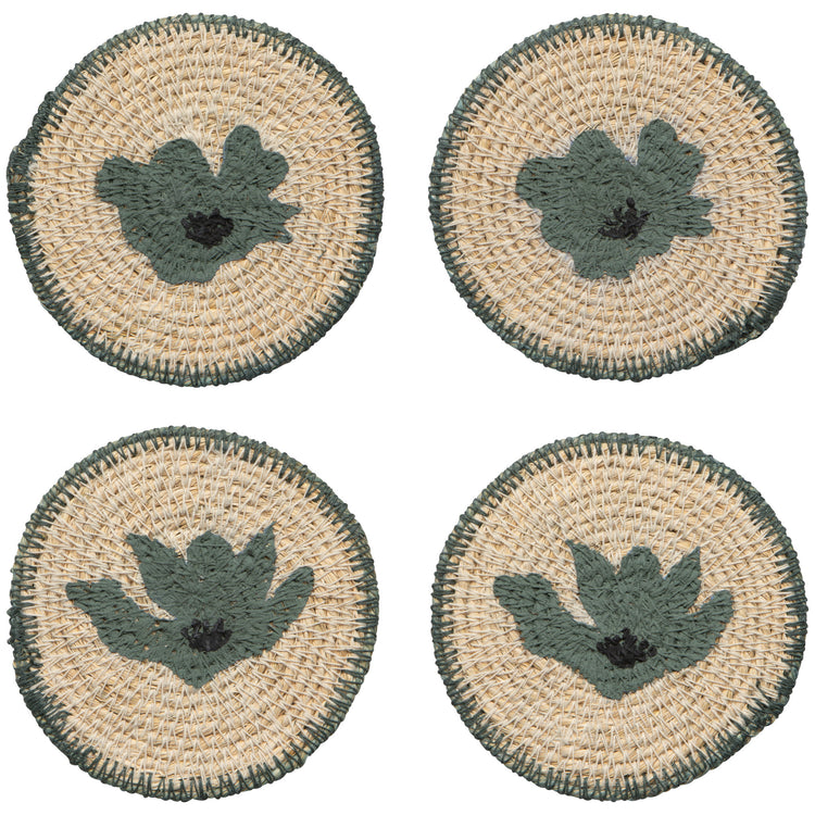Aria Seagrass Coasters Set of 4