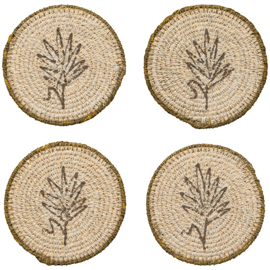 Sylvan Seagrass Coasters Set of 4