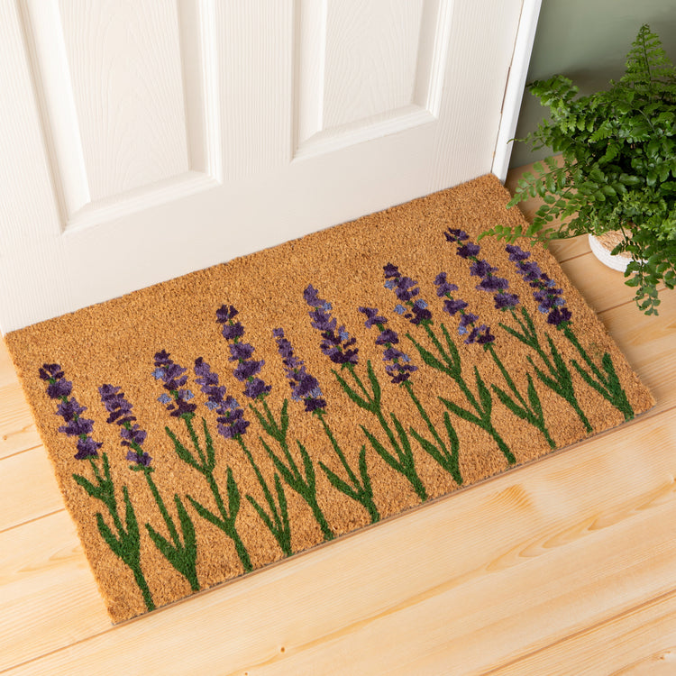Lavender Doormat