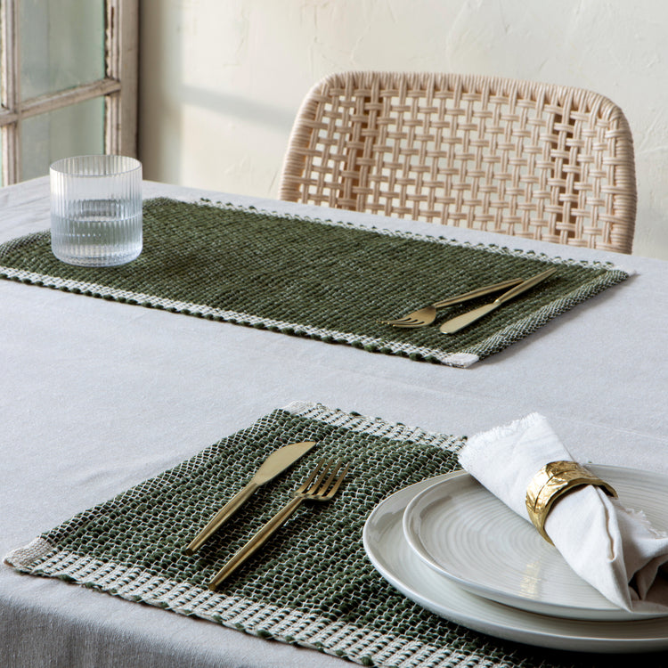 Lattice Placemat - Olive Branch