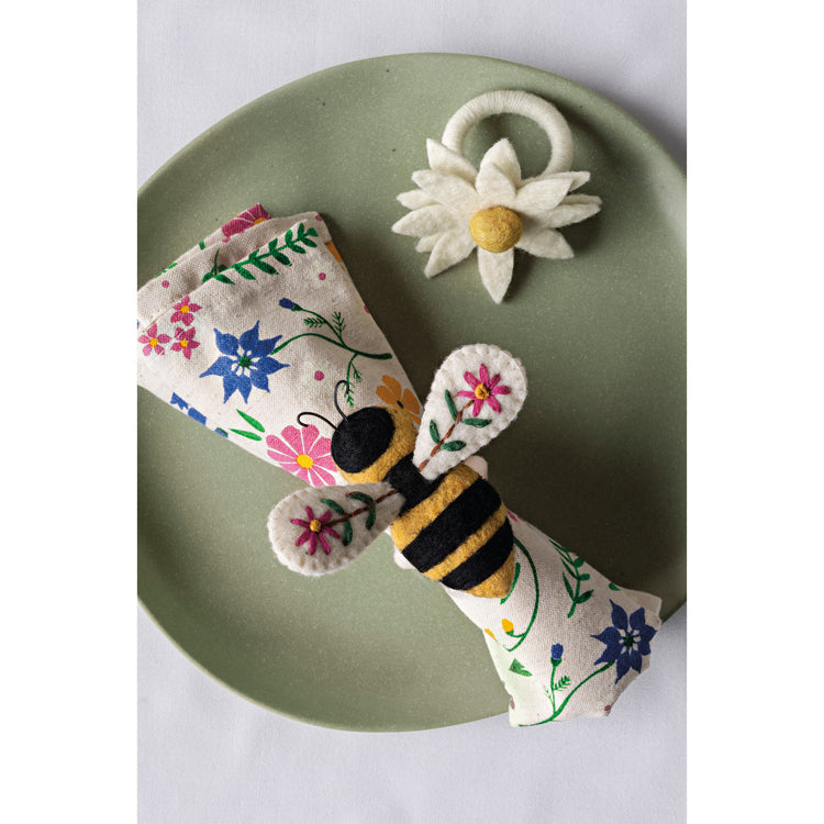 Bee Garden Napkins Set of 4
