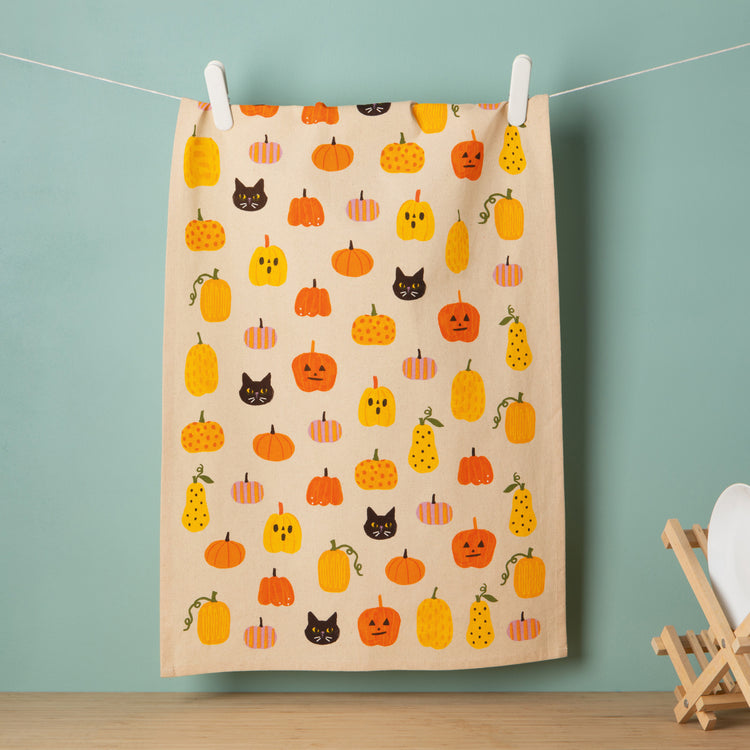 Hallows' Eve Halloween Dishtowel