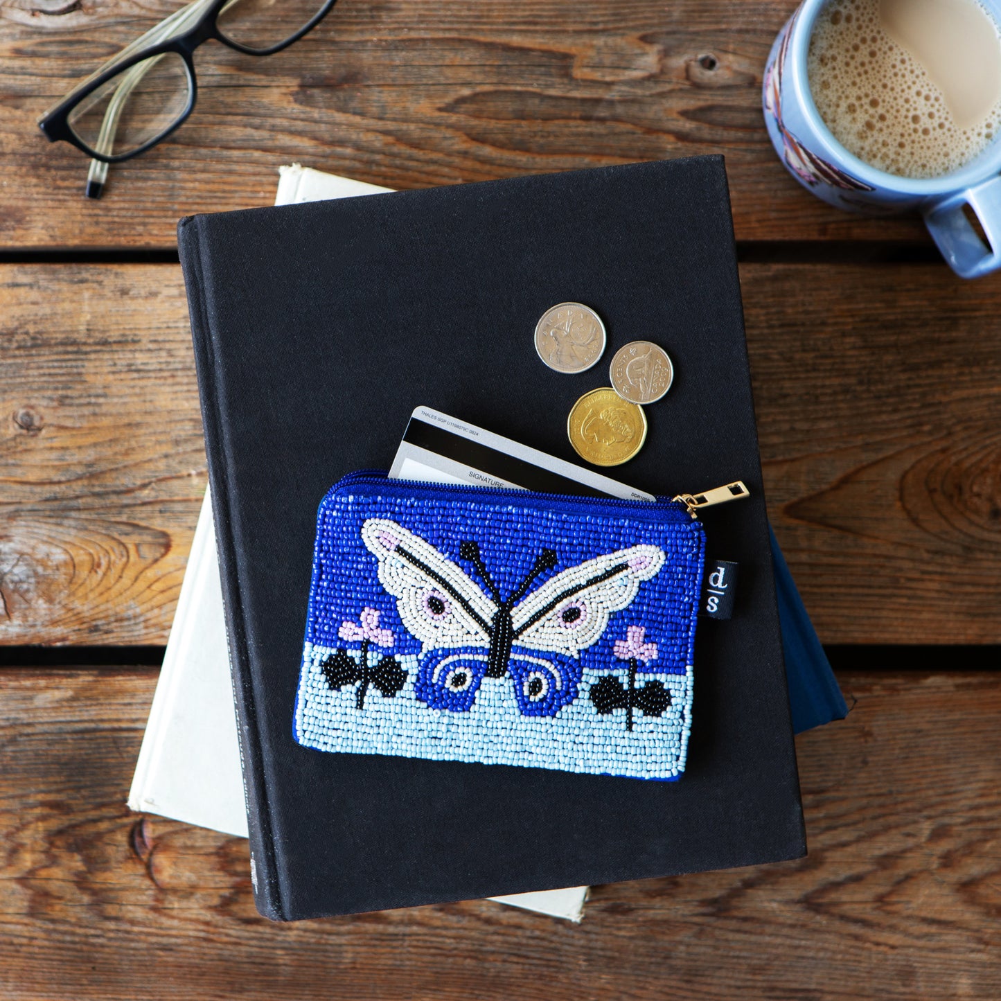 Aurora Beaded Pouch