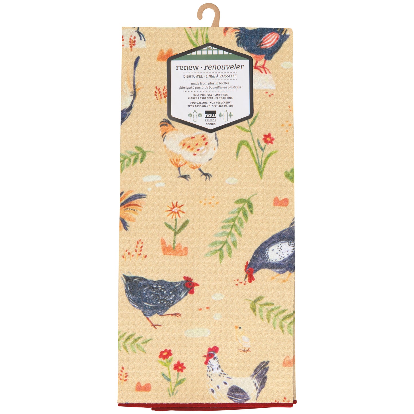 Free Range Recycled Microfibre Dishtowel