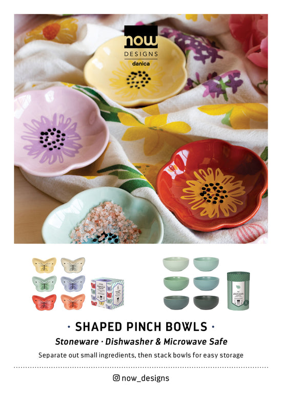 Shaped Pinch Bowls