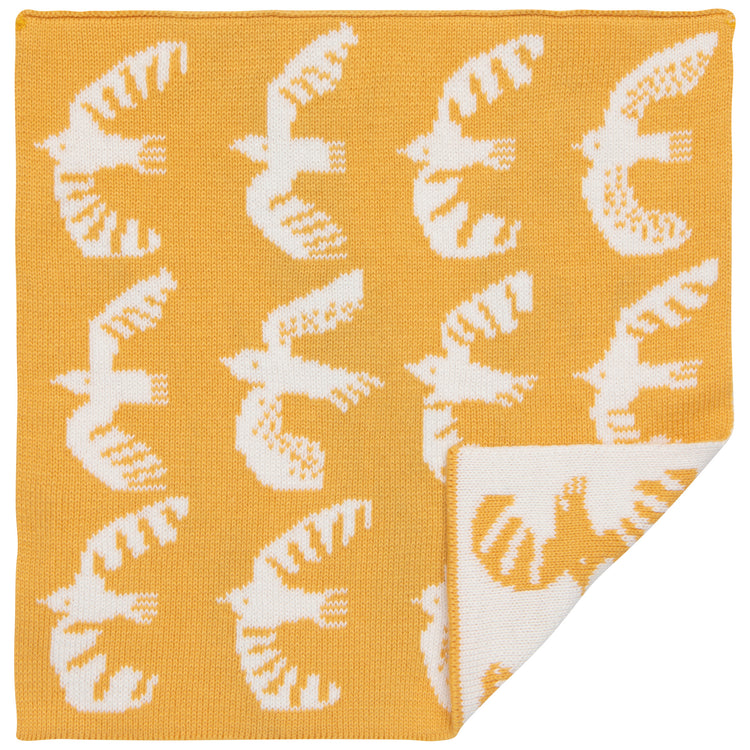 Birdie Knit Dishcloth Set of 3