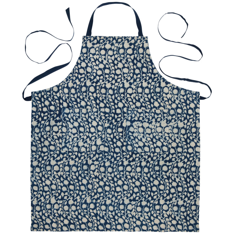 Vinebloom Block Print Apron