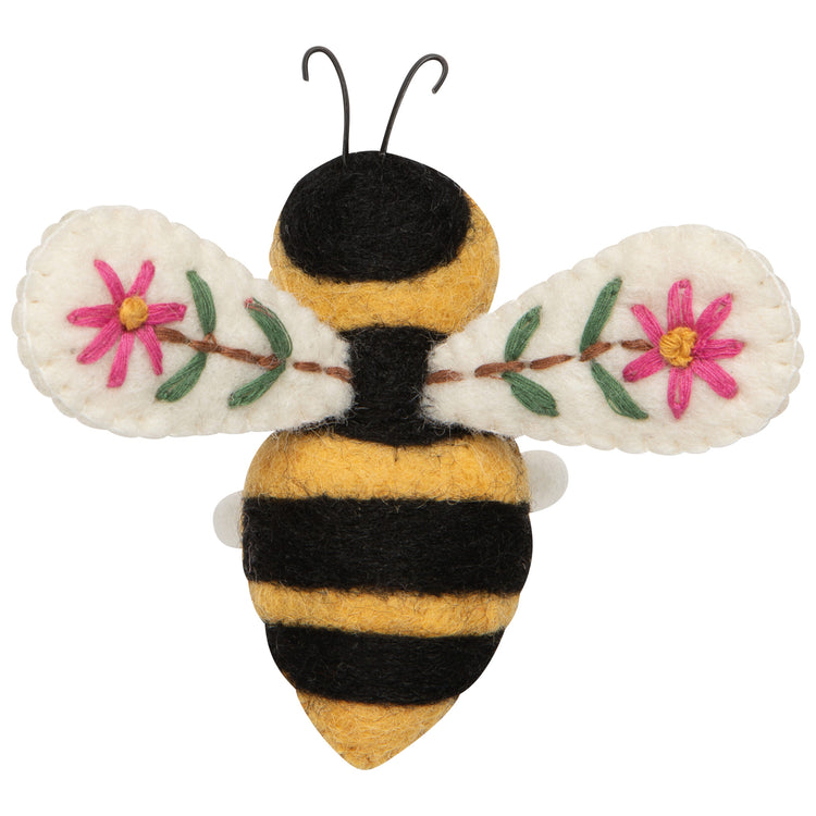 Bee Garden Felt Napkin Ring