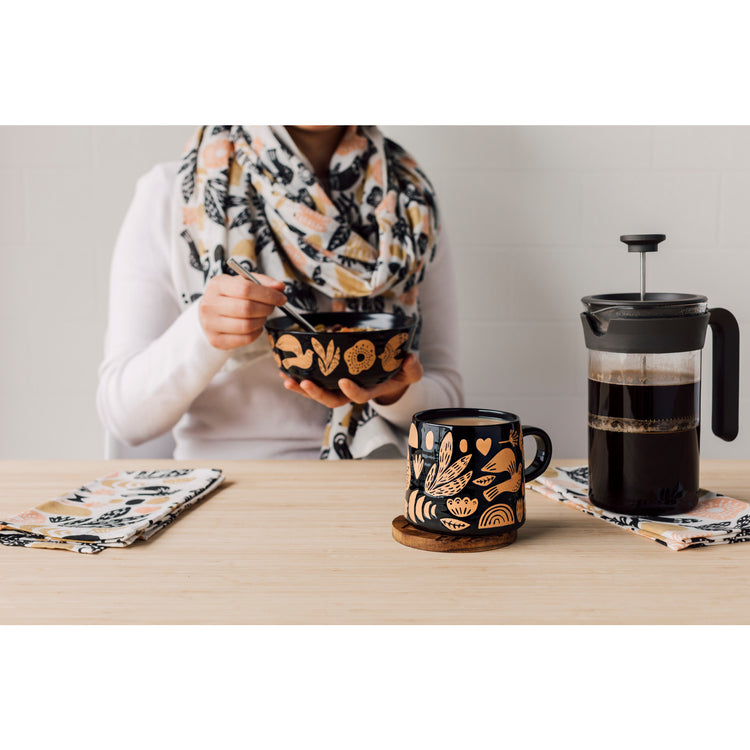 Myth Block Print Napkins Set of 4