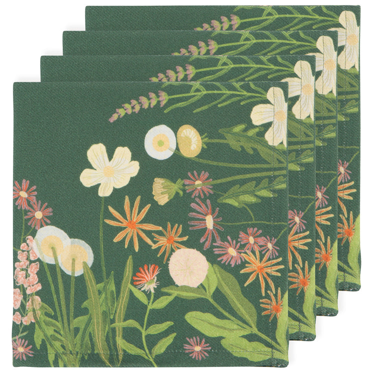 Bees & Blooms Napkins Set of 4