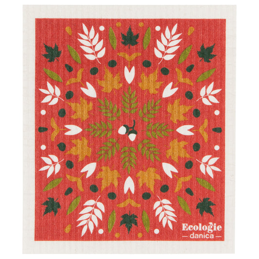 Fall Foliage Swedish Sponge Cloth