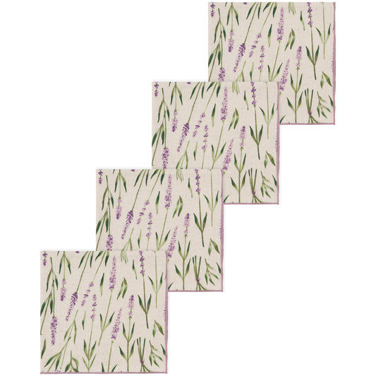 Lavender Napkins Set of 4