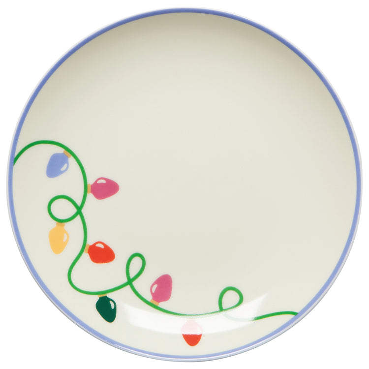 Holiday Glow Appetizer Plates Set of 4