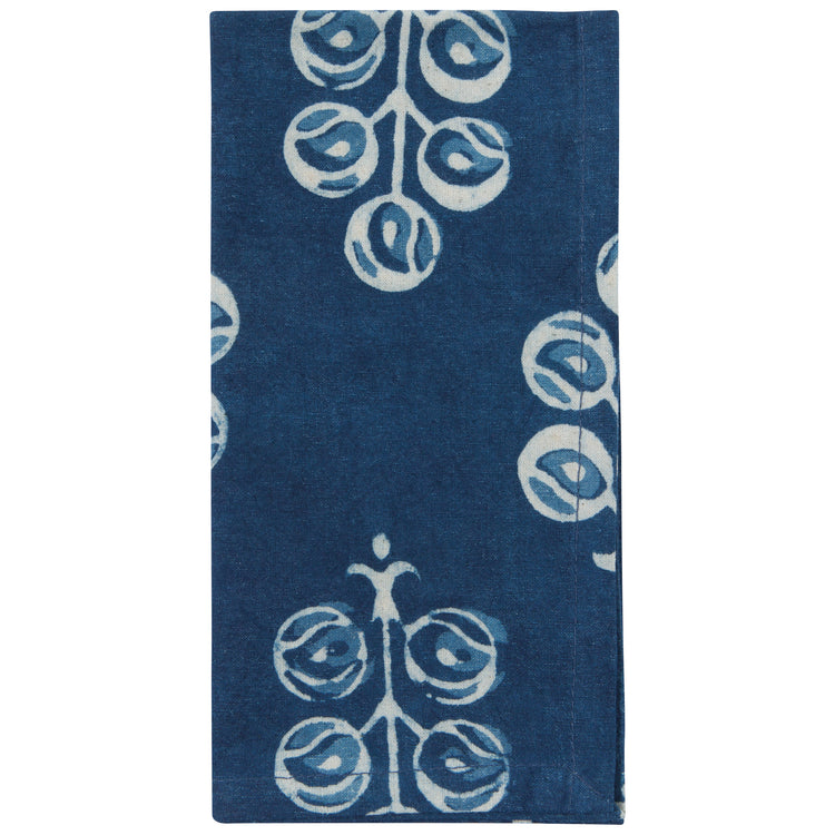 Hawthorn Block Print Napkins Set of 4
