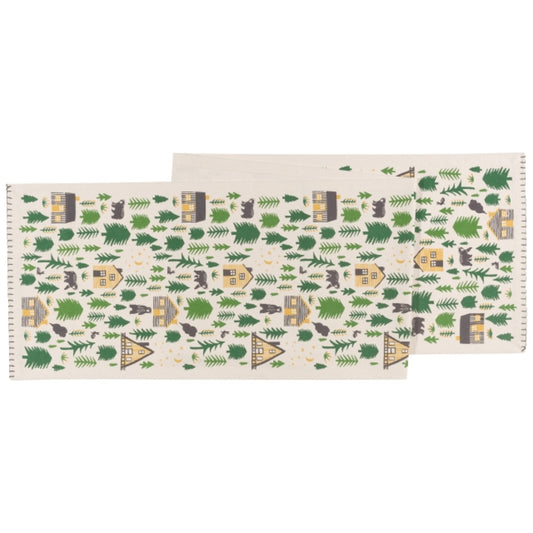 Wild And Free Printed Table Runner 13 x 72 inches