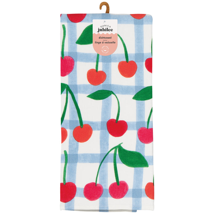 Very Cherry Dishtowel